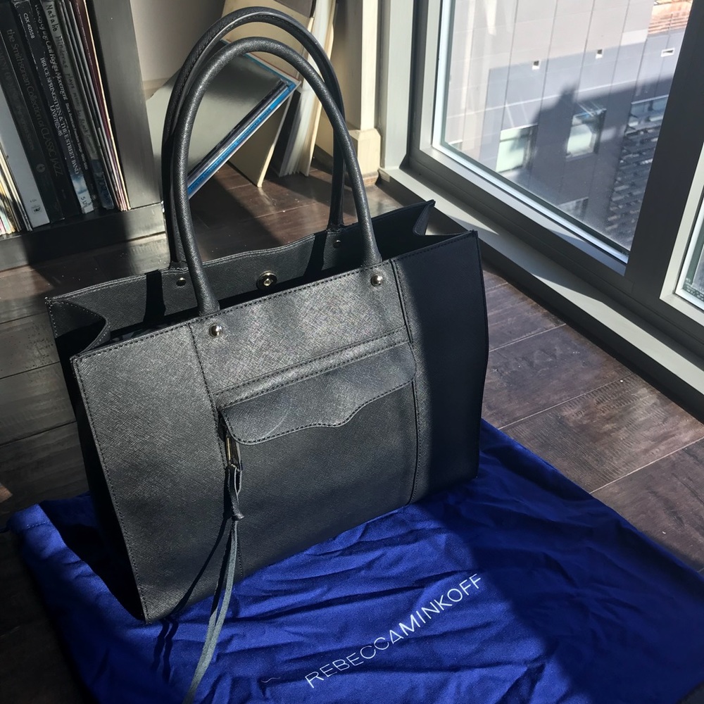 Rebecca Minkoff MAB Saffiano Leather Handbag Tote
